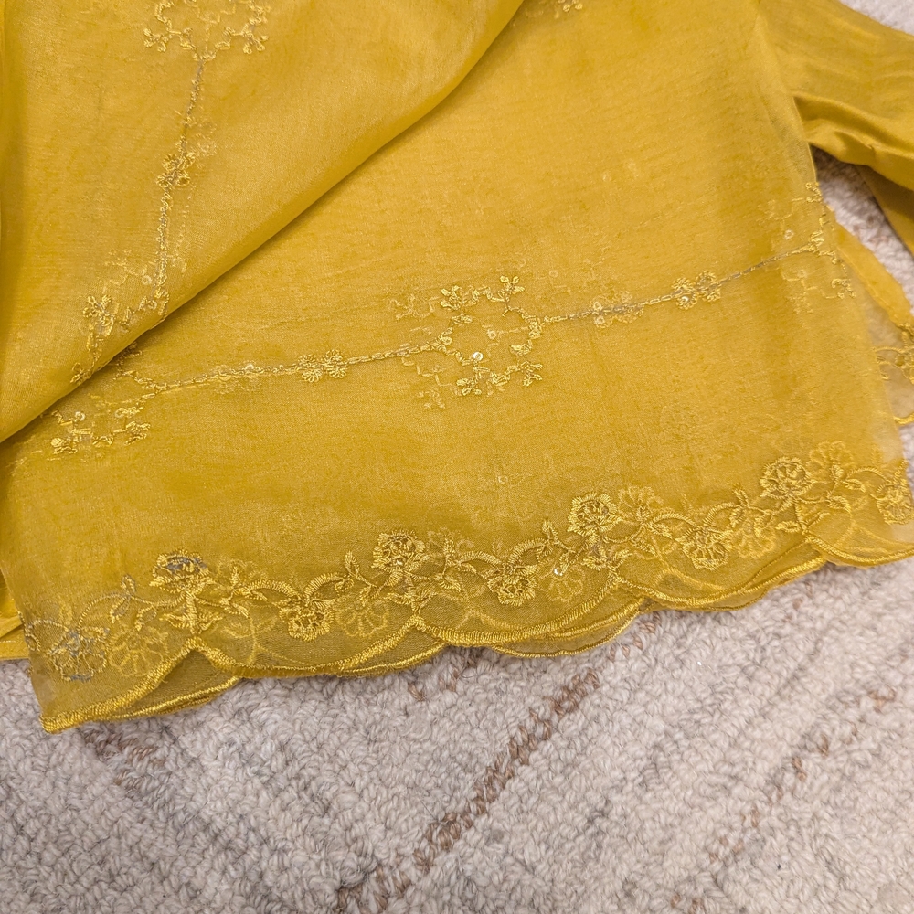 Yellow Kurta Set - Picture 4 of 4